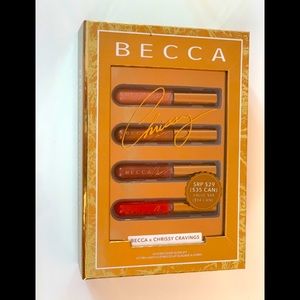 Becca X Chrissy Lmtd edition Liquid Lipstick Set